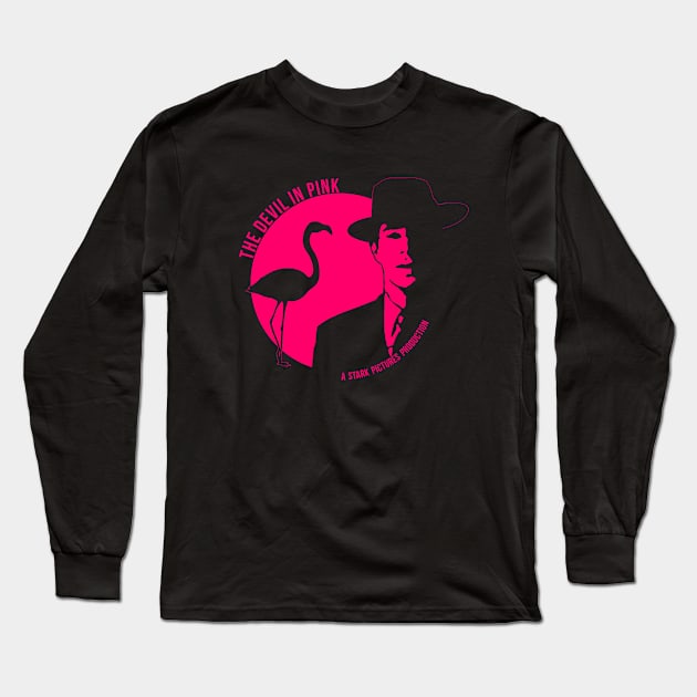 THE DEVIL IN PINK Long Sleeve T-Shirt by SallySparrow